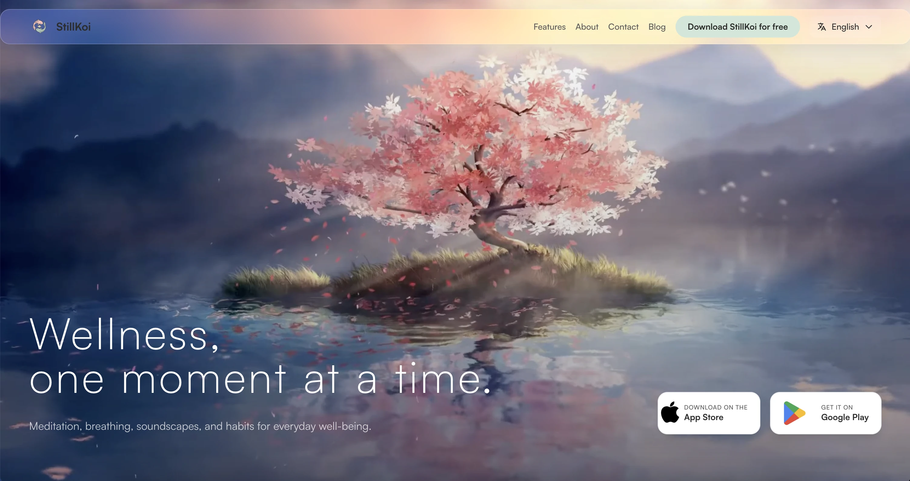 StillKoi: Designing a Calm, Cross-Platform Wellness Experience